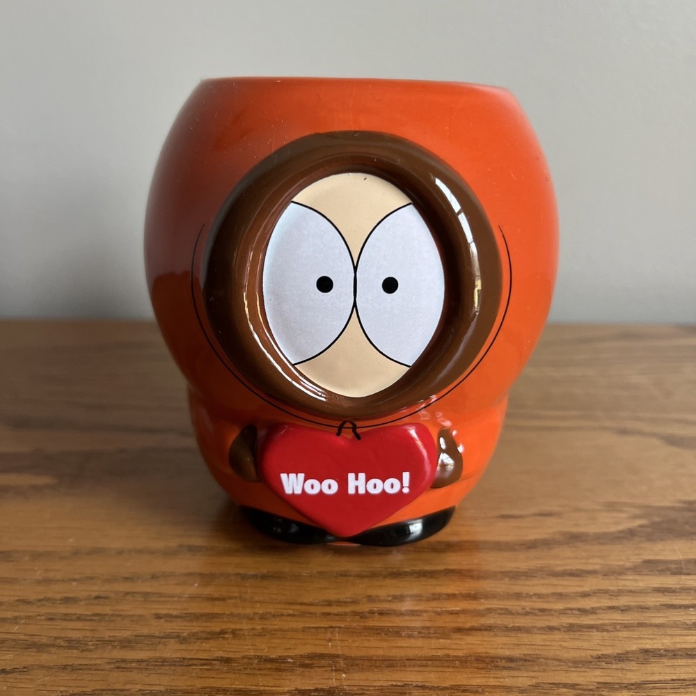 South Park KENNY "Woo Hoo!" Valentine's Day Mug 13.5oz‎